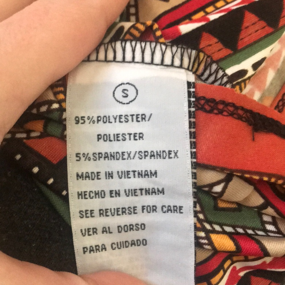 Multi Pattern Dress - image 5